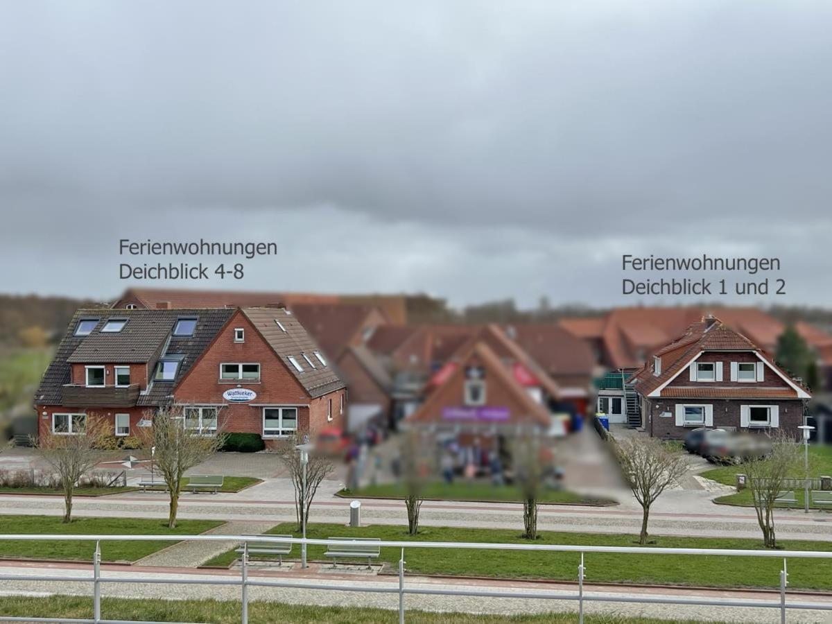 Deichblick 8 In Norddeich- Urlaub Und Erholung Am Strand Norden Esterno foto